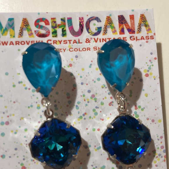 MASHUGANA SWAROVSKI CRYSTAL & Vintage Glass - Picture 5 of 8